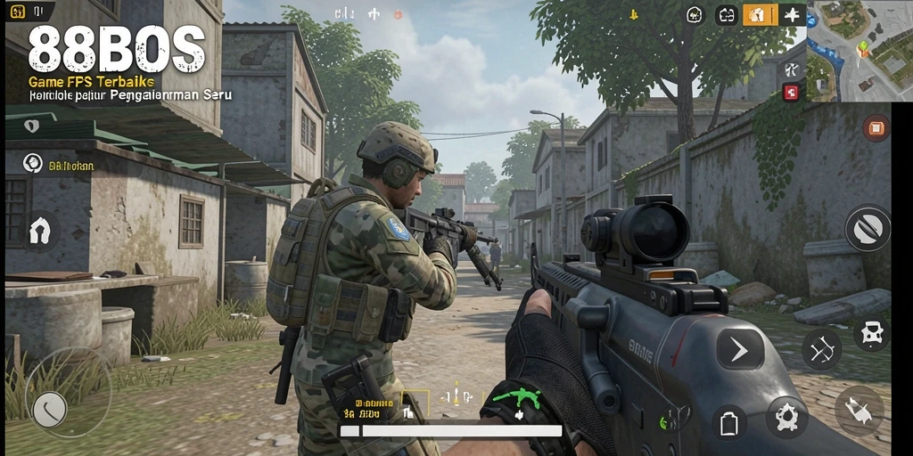 Gameplay seru dalam <strong>88BOS</strong> dengan aksi tembak-tembakan yang mendebarkan.