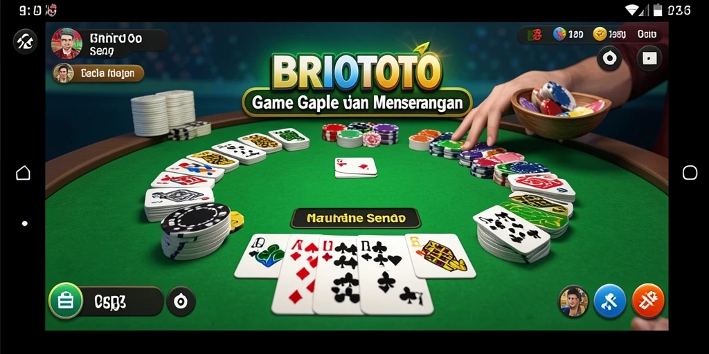 Gameplay menarik dari BRIOTOTO dalam permainan Gaple.