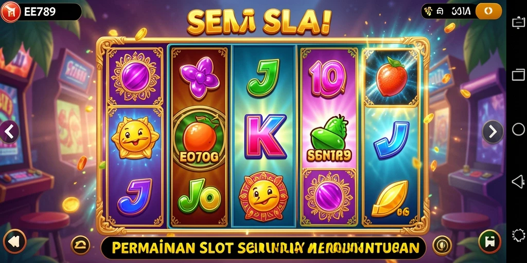 Tampilan gameplay seru dari permainan Slot EE789.