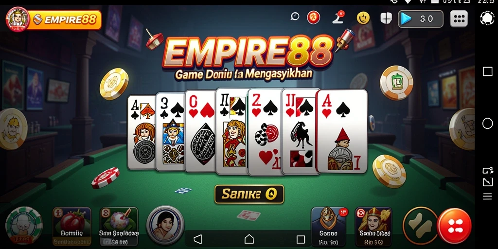 Tangkapan layar gameplay EMPIRE88 yang seru dan menarik.