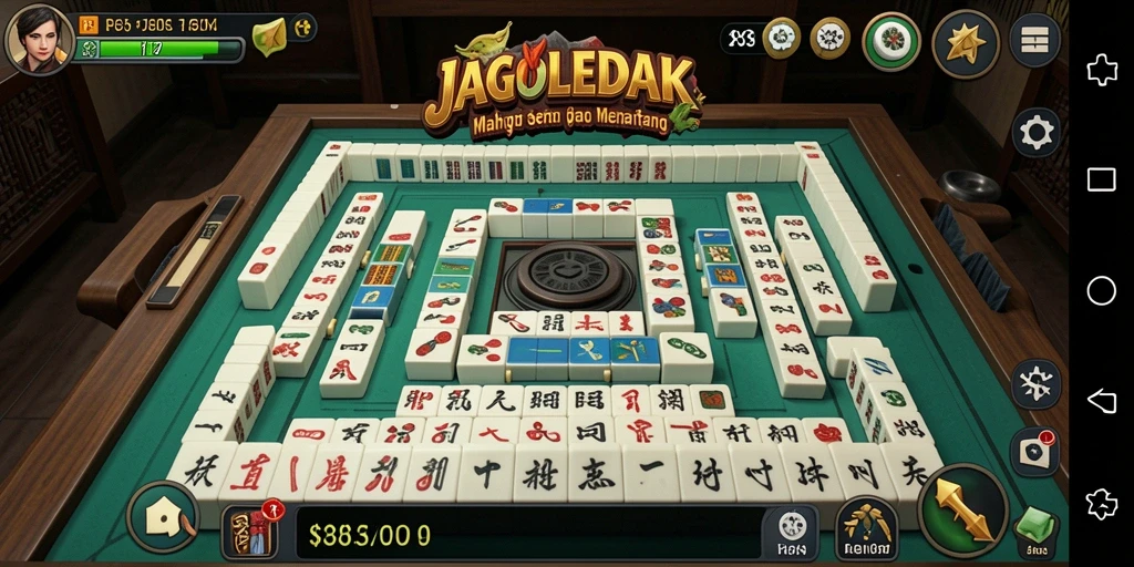 Tampilan gameplay yang seru dan penuh tantangan dalam JAGOLEDAK.
