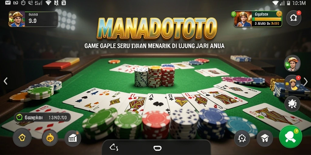 Screenshot gameplay MANADOTOTO yang seru dan menarik.