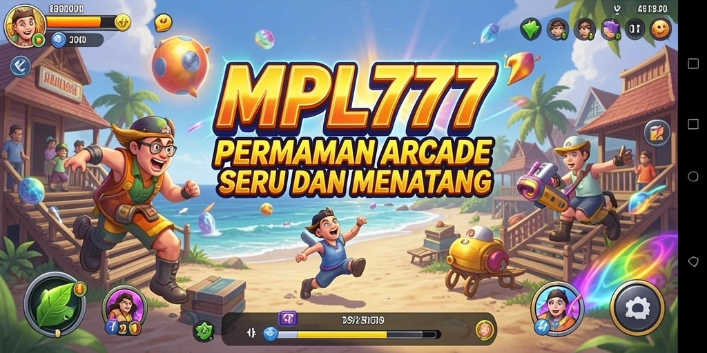 Tampilan menawan gameplay arcade MPL777 yang seru.