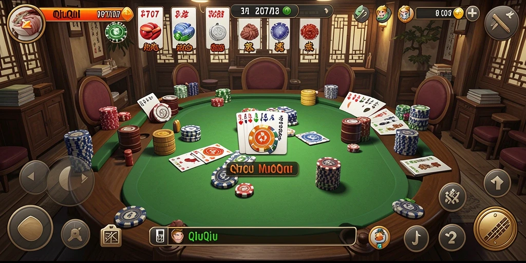 Screeshot gameplay PT707 menampilkan aksi seru QiuQiu.