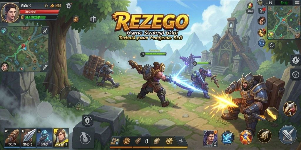 Gameplay seru dan strategis di REZEGO